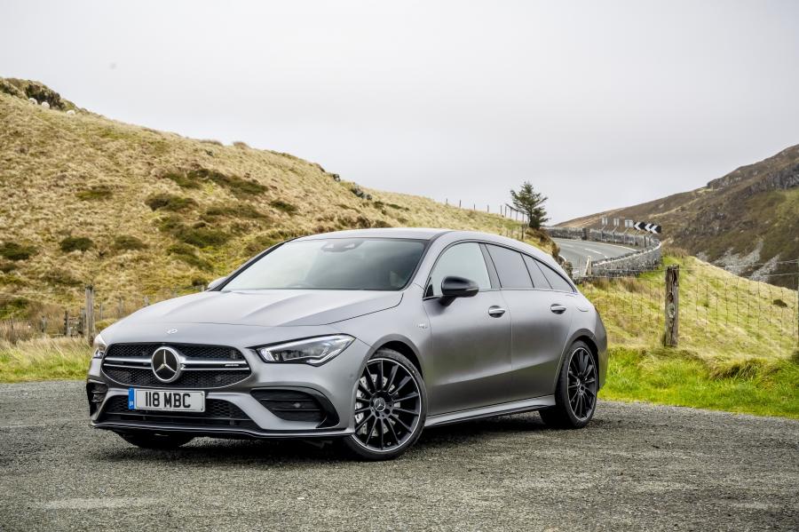  Mercedes-AMG CLA35 4Matic Shooting Brake (X118) 2019 года  (UK) (фото 1 из 112)